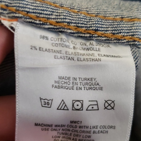 Anthropologie Jean skirt 10 - Picture 7 of 11